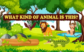 Que animal até mais ou quanto menos é esse